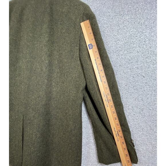 Lord & Taylor 100% Camel Hair Blazer Men’s 44 Jacket Dark Academia Professor USA - Picture 14 of 16